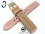 Pasek do zegarka Michael Korsk MK2659 skórzany różowy 16 mm
