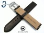 Pasek do zegarka Michael Kors MK2658 skórzany czarny 16 mm