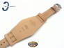 Pasek Fossil CH2794 skórzany beżowy 18 mm z podkładką