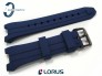 Pasek Lorus RW631AX9, RW617AX9 gumowy niebieski
