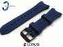 Pasek Lorus RW631AX9, RW617AX9 gumowy niebieski