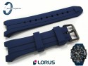 Pasek Lorus RW631AX9, RW617AX9 gumowy niebieski
