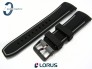 Pasek Lorus RM385CX9, RM389CX9, RM391DX9, RM353DX9 gumowy czarny