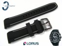 Pasek Lorus RM385CX9, RM389CX9, RM391DX9, RM353DX9 gumowy czarny