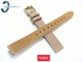 Pasek Timex TW2P82000 skórzany, beżowy 14 mm