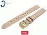 Pasek Timex TW2P82000 skórzany, beżowy 14 mm