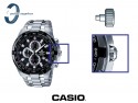 Koronka do Casio EF-539D, EF-539 stalowa w kolorze srebrnym