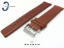 Pasek do zegarka SKAGEN SKW6086 skórzany brązowy