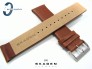 Pasek do zegarka SKAGEN SKW6086 skórzany brązowy