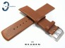 Pasek do zegarka SKAGEN SKW6082 skórzany brązowy