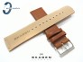 Pasek do zegarka SKAGEN SKW6082 skórzany brązowy