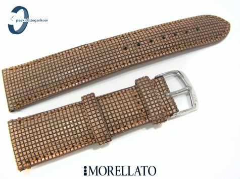 Pasek MORELLATO NATURAL WOOD MARINETTI jasny brąz 