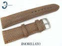 Pasek MORELLATO NATURAL WOOD MARINETTI jasny brąz 22 mm