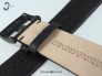 Pasek Emporio Armani AR2461 skórzany czarny 24 mm