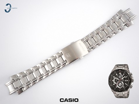 Bransoleta Casio EFR-539 stalowa w kolorze zsrebrnym