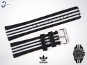 Pasek do zegarka Adidas ADH2664 materiałowo-skórzany