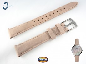 Pasek Fossil ES4151 skórzany pudrowy róż 14 mm