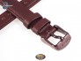 Pasek Fossil ES4099 skórzany bordowy 14 mm