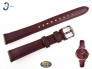 Pasek Fossil ES4099 skórzany bordowy 14 mm