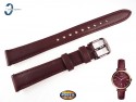 Pasek Fossil ES4099 skórzany bordowy 14 mm