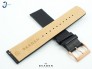 Pasek Skagen SKW6371 skórzany czarny 20 mm