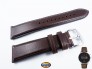 Pasek Fossil FTW4015 skórzano-gumowy 22 mm brązowy