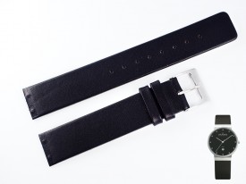 Pasek SKAGEN 355SLB, 358LSLB, 358LSL, 358LSLBW czarny skórzany