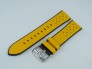 Pasek MORELLATO FLYBOARD skórzano-gumowy żółty 20 mm