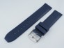 Pasek MORELLATO LUGANO gumowy granatowy 20 mm