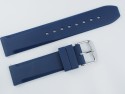 Pasek MORELLATO LUGANO gumowy granatowy 22 mm
