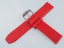 Pasek MORELLATO LUGANO gumowy czerwony 20 mm