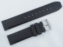 Pasek MORELLATO LUGANO gumowy czarny 20 mm