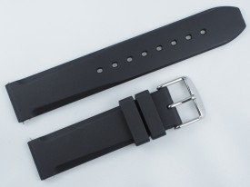 Pasek MORELLATO LUGANO gumowy czarny 20 mm