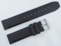Pasek MORELLATO LUGANO gumowy czarny 20 mm