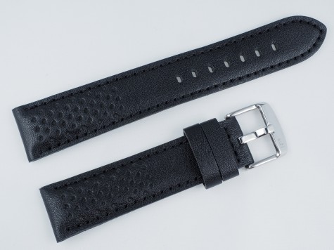 Pasek MORELLATO RALLY skórzany czarny 20 mm