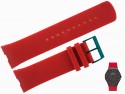 Pasek Skagen SKW6073, SKW6074, SKW6075 silikonowy czerwony