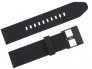 Pasek DIESEL DZ4507 gumowy czarny 22 mm