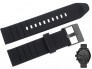 Pasek DIESEL DZ4507 gumowy czarny 22 mm