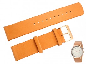Pasek Skagen SKT1204 skórzany brązowy 20 mm