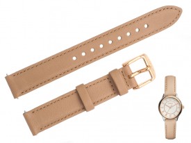 Pasek Fossil BQ1576 od producenta jasny brąz 14 mm