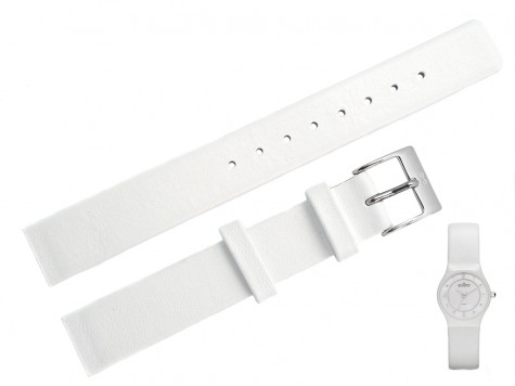 Pasek Skagen 233XSCLW biały skórzany