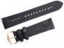 Pasek Fossil FTW4017 od producenta czarny 22 mm
