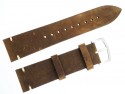 Pasek Atlantic Seaflight 22 mm brązowy skórzany