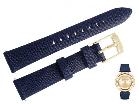 Pasek do zegarka Michael Kors MK2526 granat 16 mm