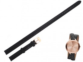 Pasek Michael Kors MK2322 czarny długi 12 mm