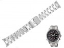 Bransoleta Casio EF-527, EF-527D stalowa srebrna