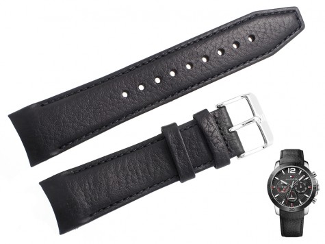 Pasek do zegarka Tommy Hilfiger TH1791268 czarny