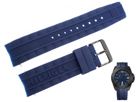 Pasek do zegarka Tommy Hilfiger TH 1791040 niebieski