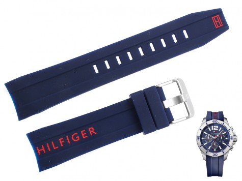 Pasek do zegarka Tommy Hilfiger TH 1791142 niebieski
