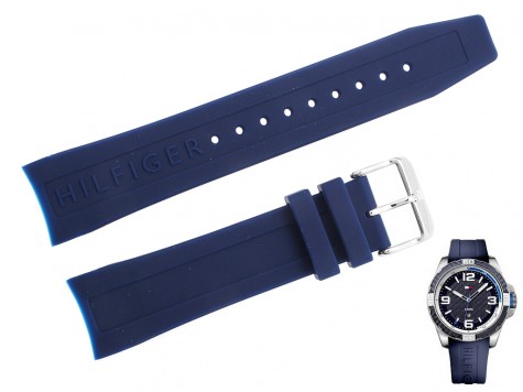 Pasek do zegarka Tommy Hilfiger TH 1791091 niebieski